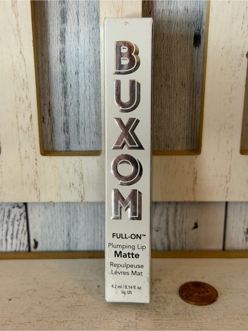 Buxom Full-On Plumping Lip Matte HIT THE BEACH Color 0.14 oz NIB Gloss Balm